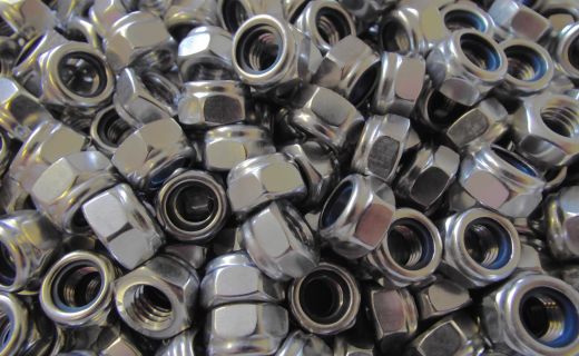 Stainless Steel Nylocs Nuts - Grade A2